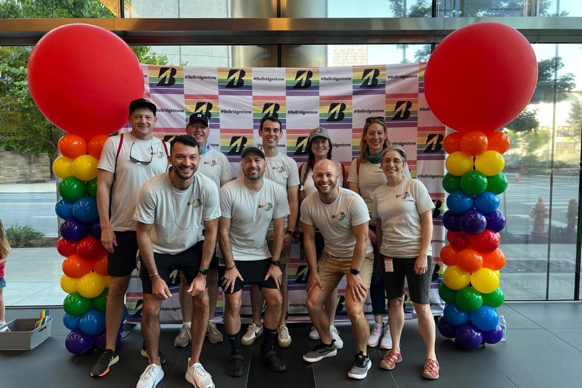 a group of people posing for a photo