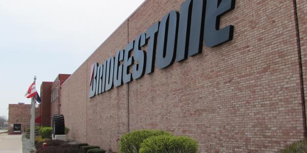 a building with a sign on the side