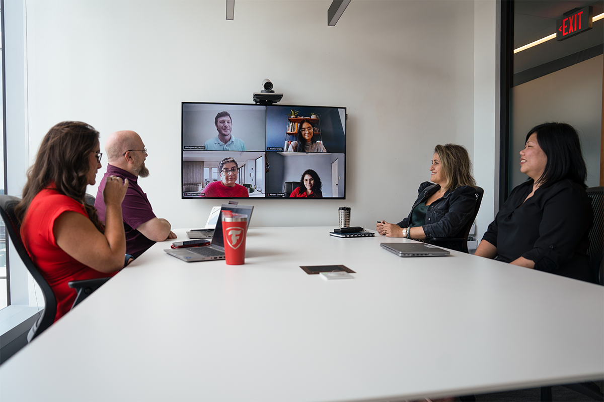 Teammates On Meeting Crossfunctional