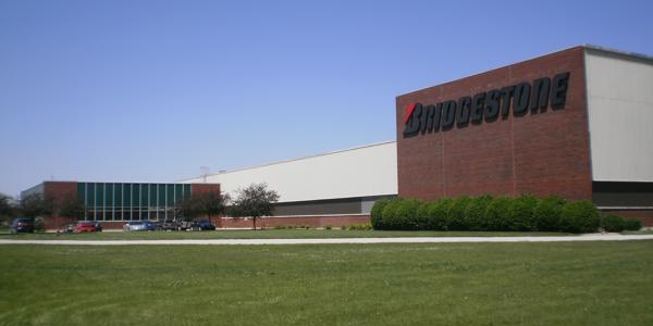 a building with a large sign on it